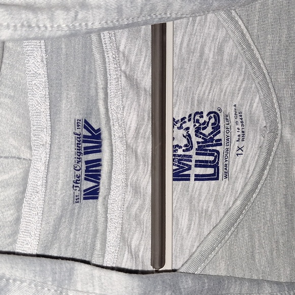 🌚 Muk Luks 2 piece cardigan and v-neck t-shirt. 1X - Picture 2 of 12